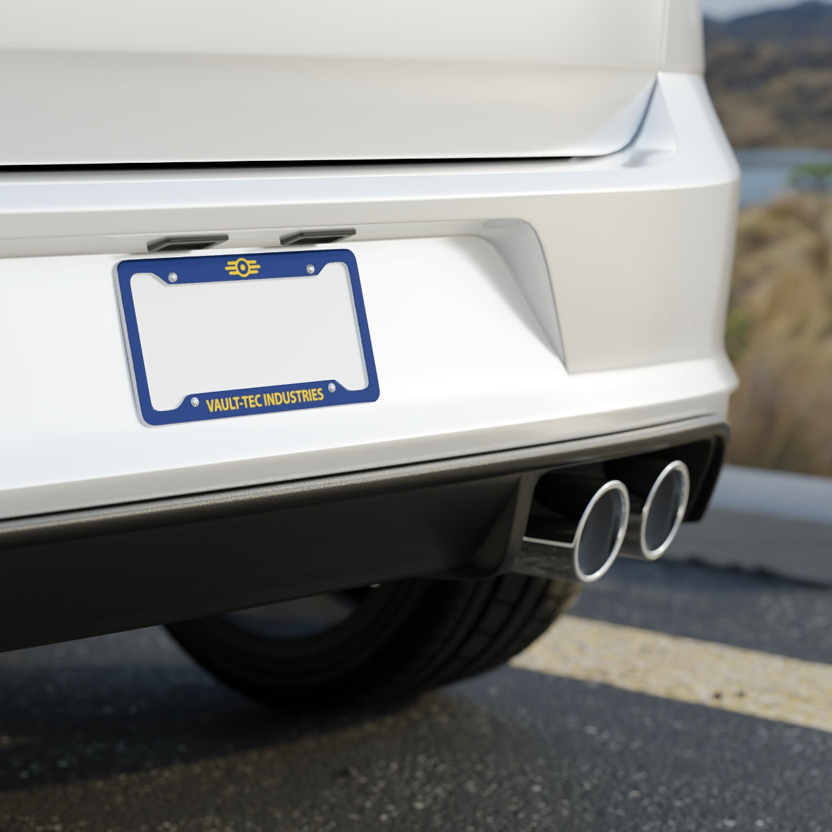 Vault-Tec License Plate Frame