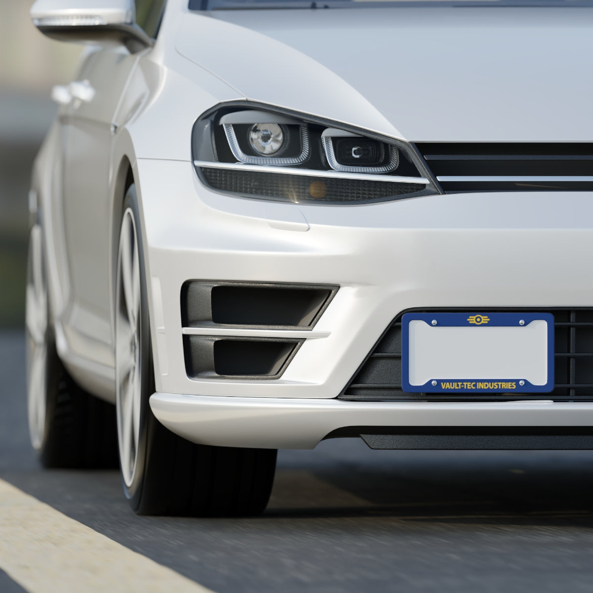 Vault-Tec License Plate Frame