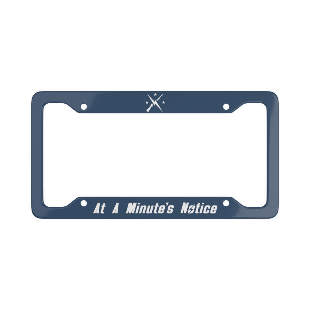 Minutemen License Plate Frame