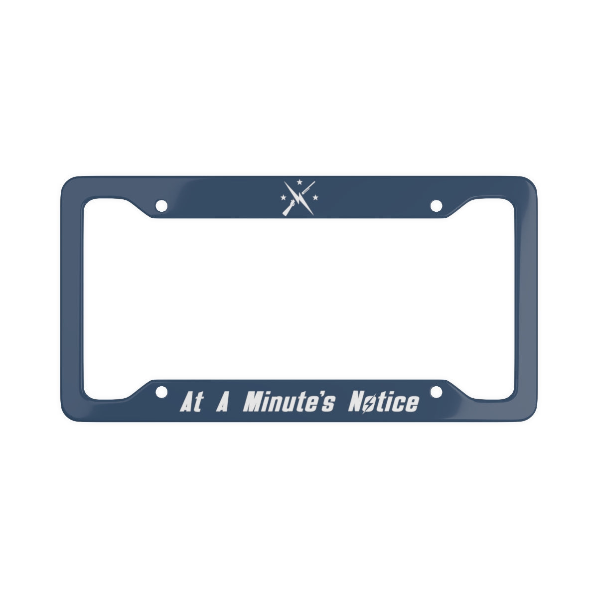 Minutemen License Plate Frame
