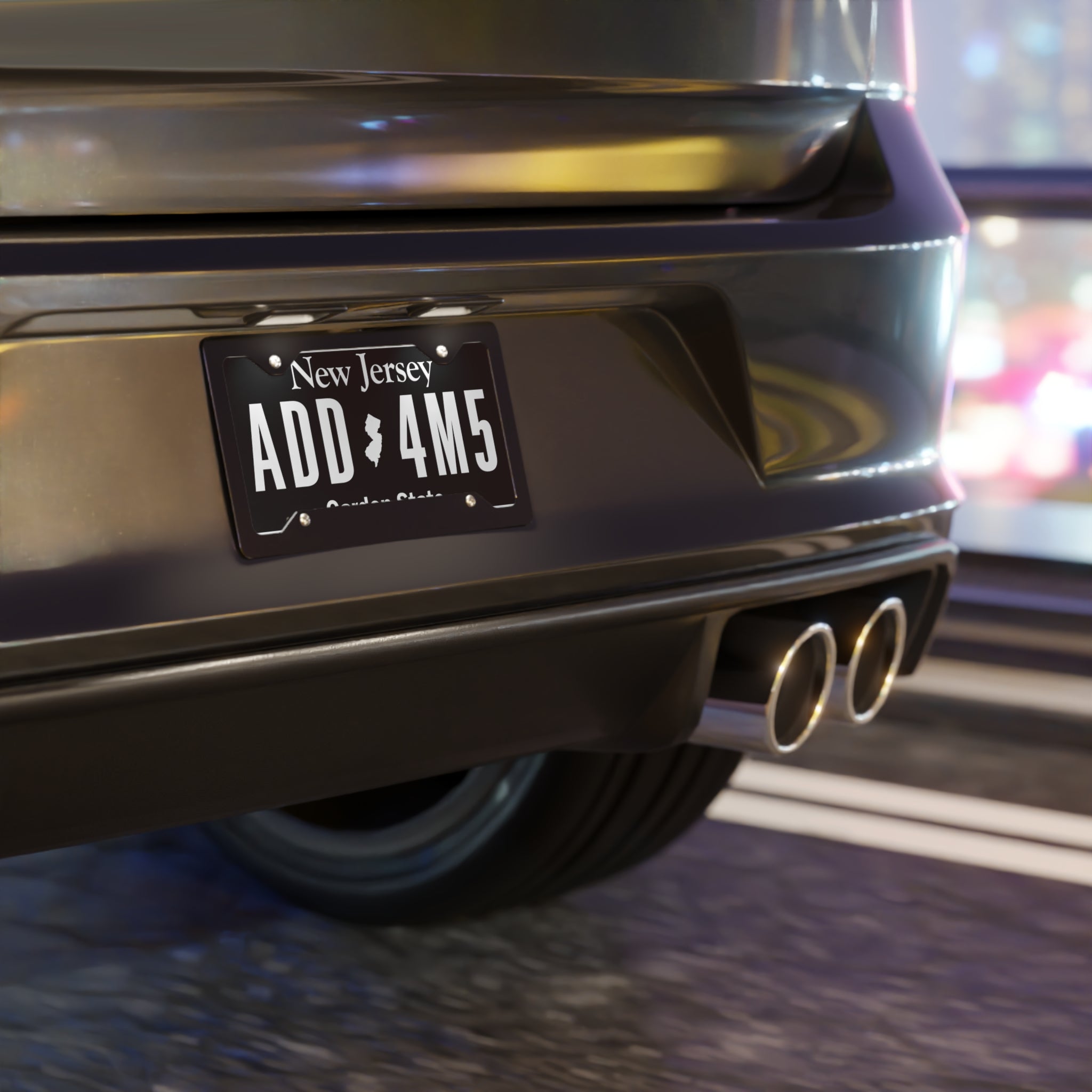 ADD 4M5 Vanity License Plate