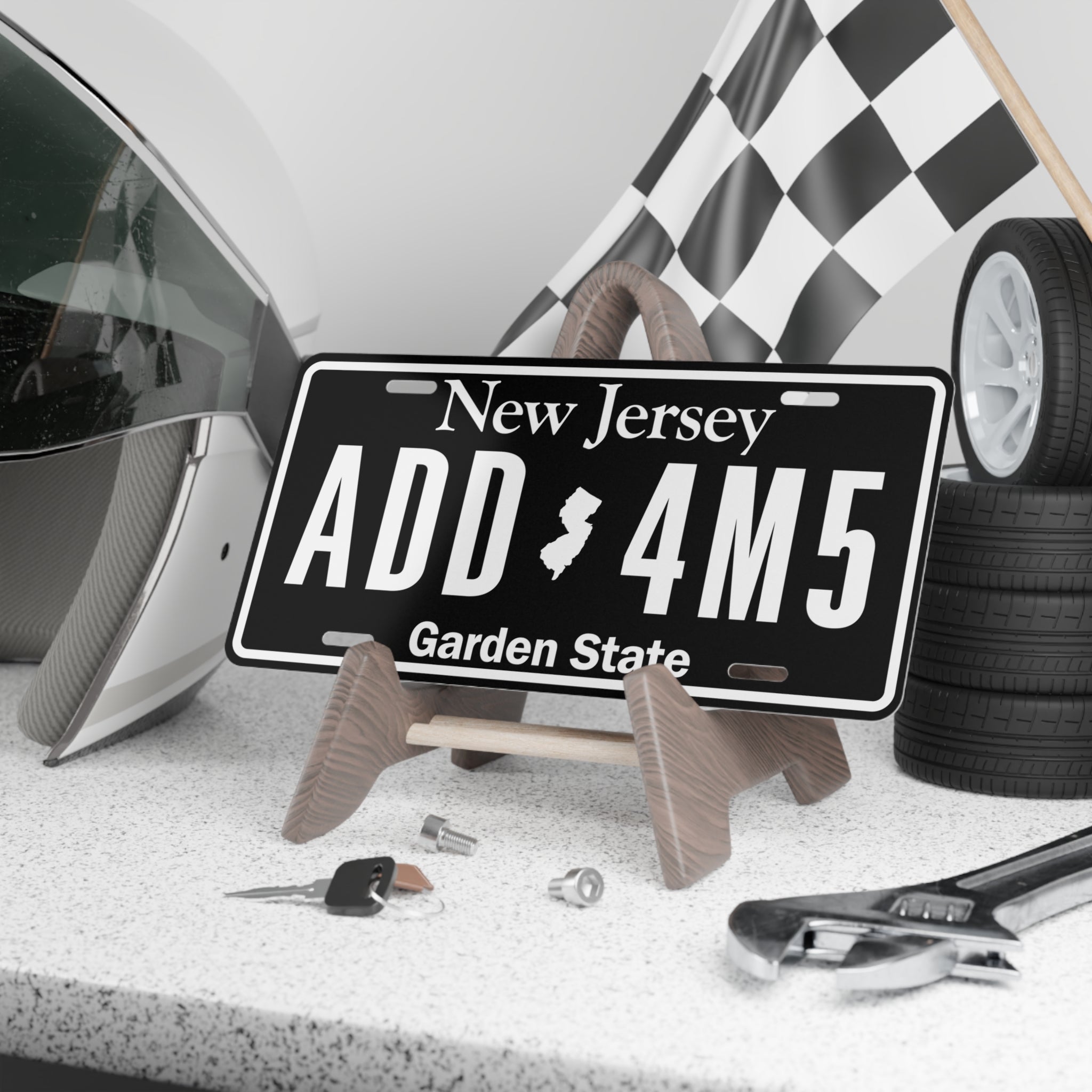 ADD 4M5 Vanity License Plate