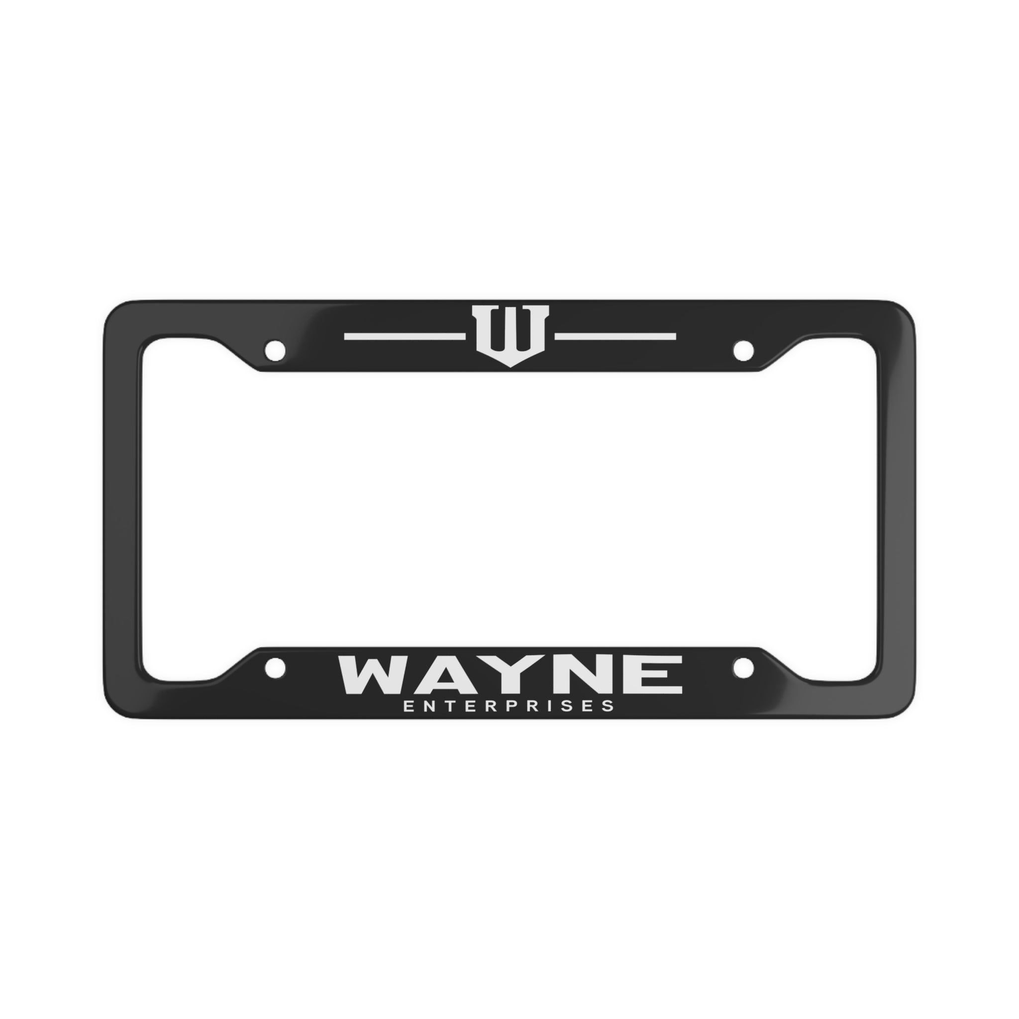 Wayne Enterprises License Plate Frame