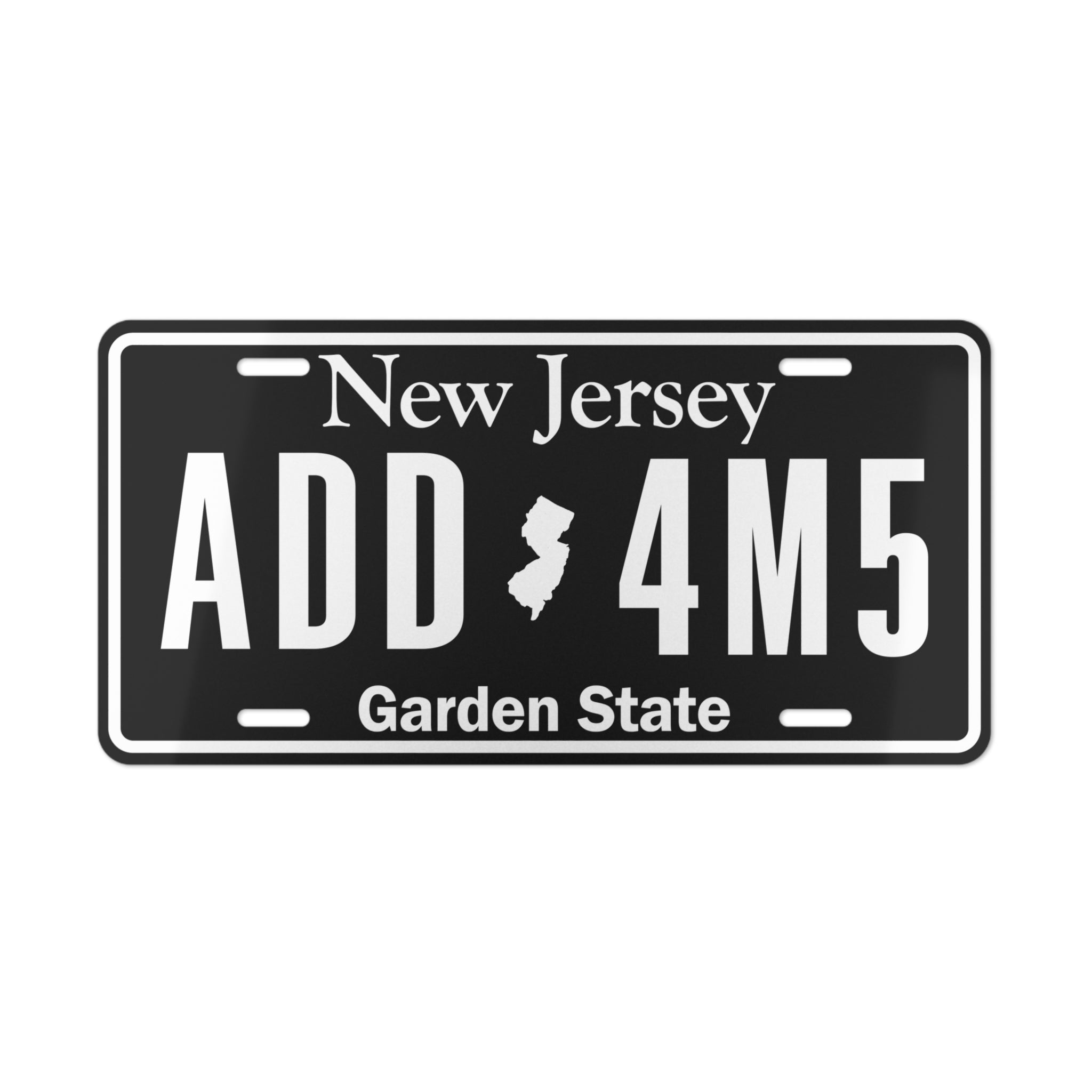 ADD 4M5 Vanity License Plate
