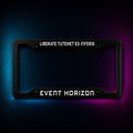 Event Horizon License Plate Frame