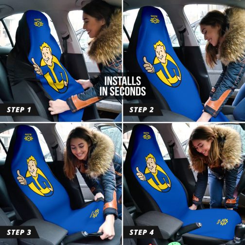 Vault-Tec Car Seat Covers