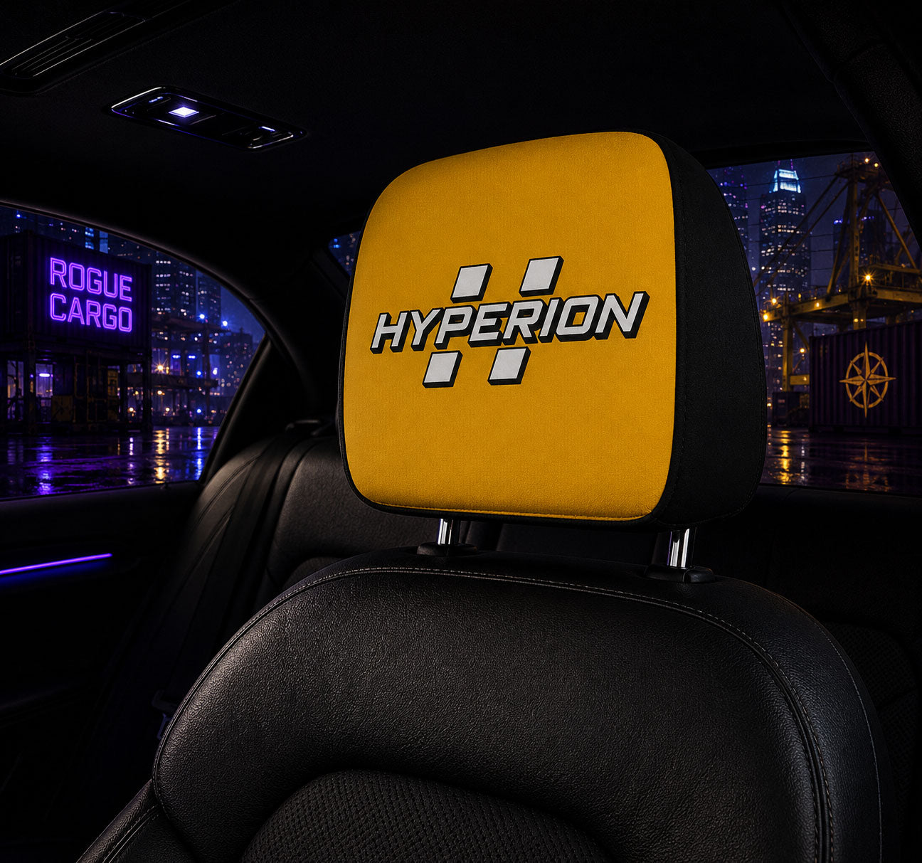 Hyperion Car Seat Headrest Covers