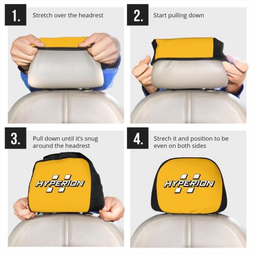 Hyperion Car Seat Headrest Covers