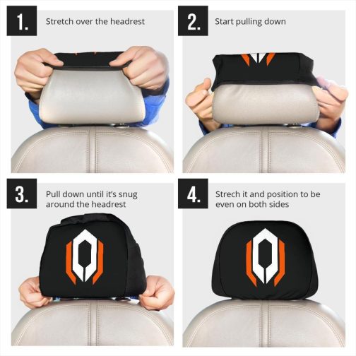 Cerberus Car Seat Headrest Covers
