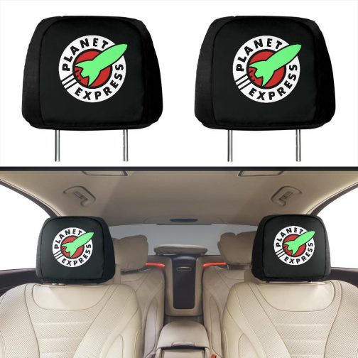 Planet Express Car Seat Headrest Covers