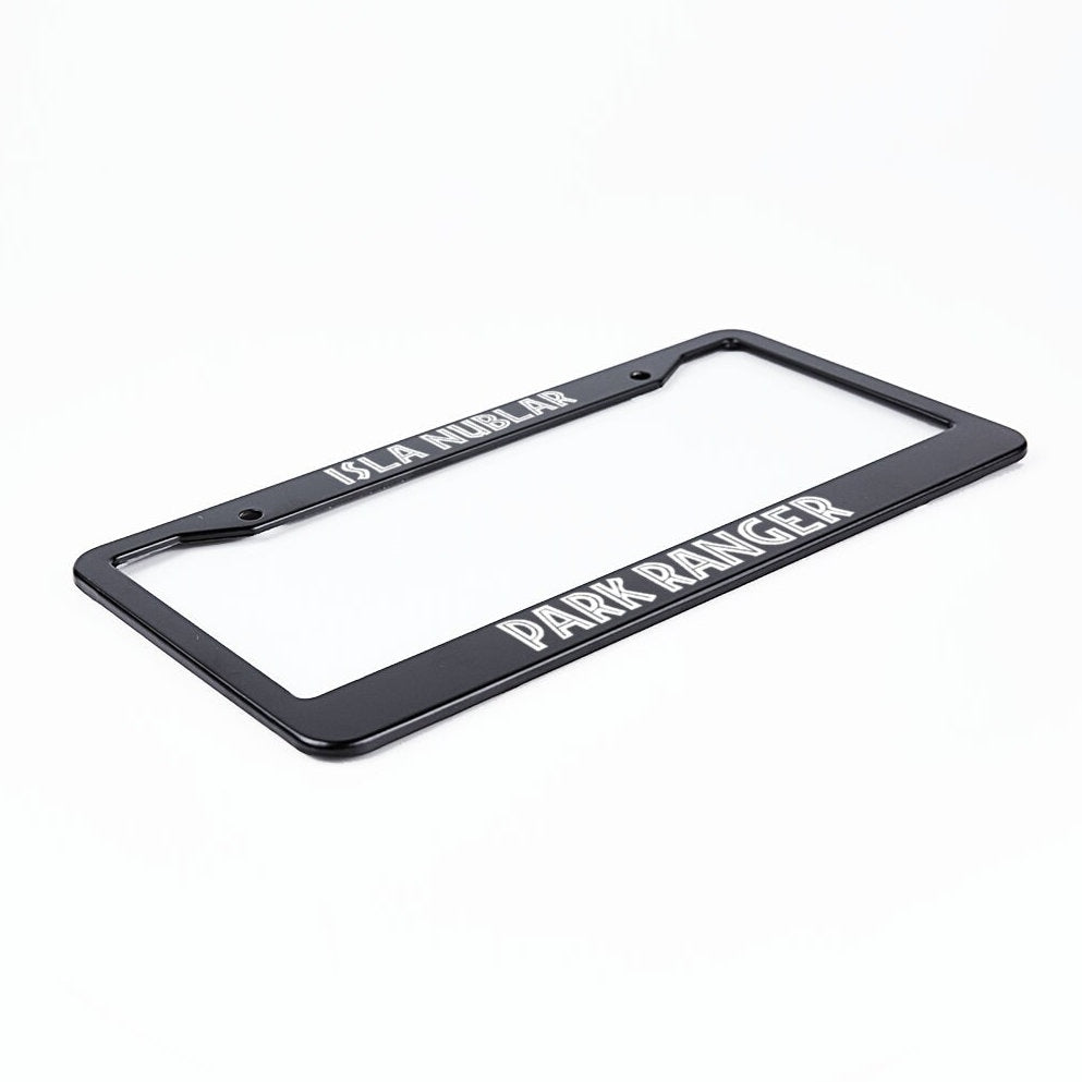 Isla Nublar Park Ranger License Plate Frame