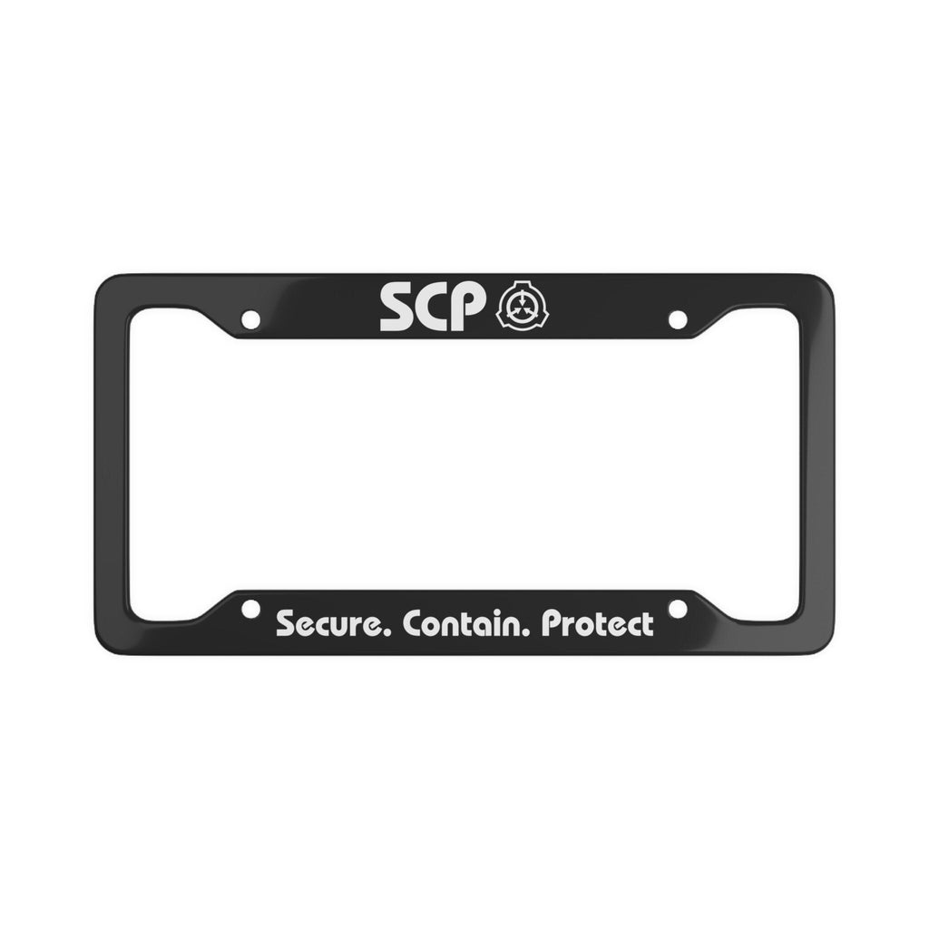 SCP License Plate Frame