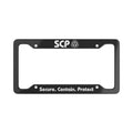 SCP License Plate Frame