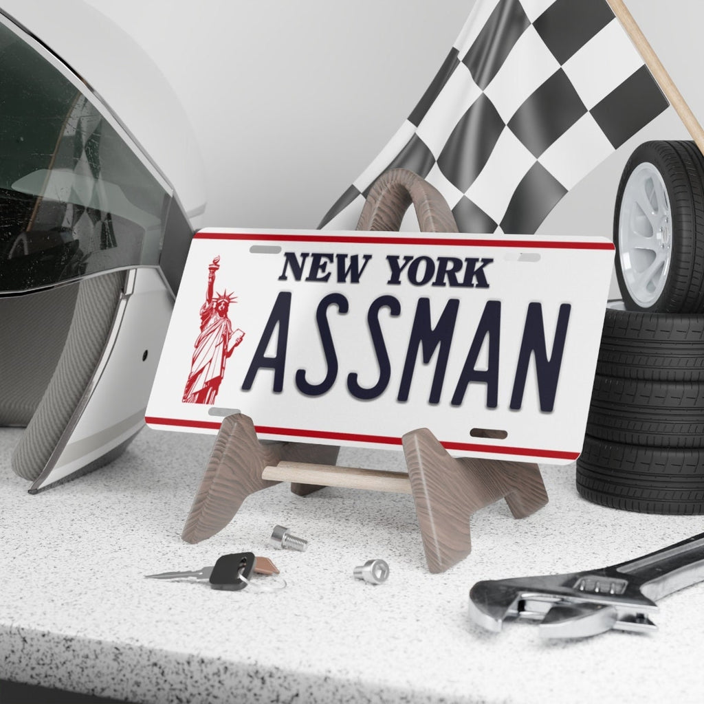 ASSMAN License Plate