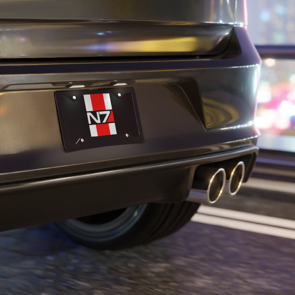 N7 Vanity License Plate