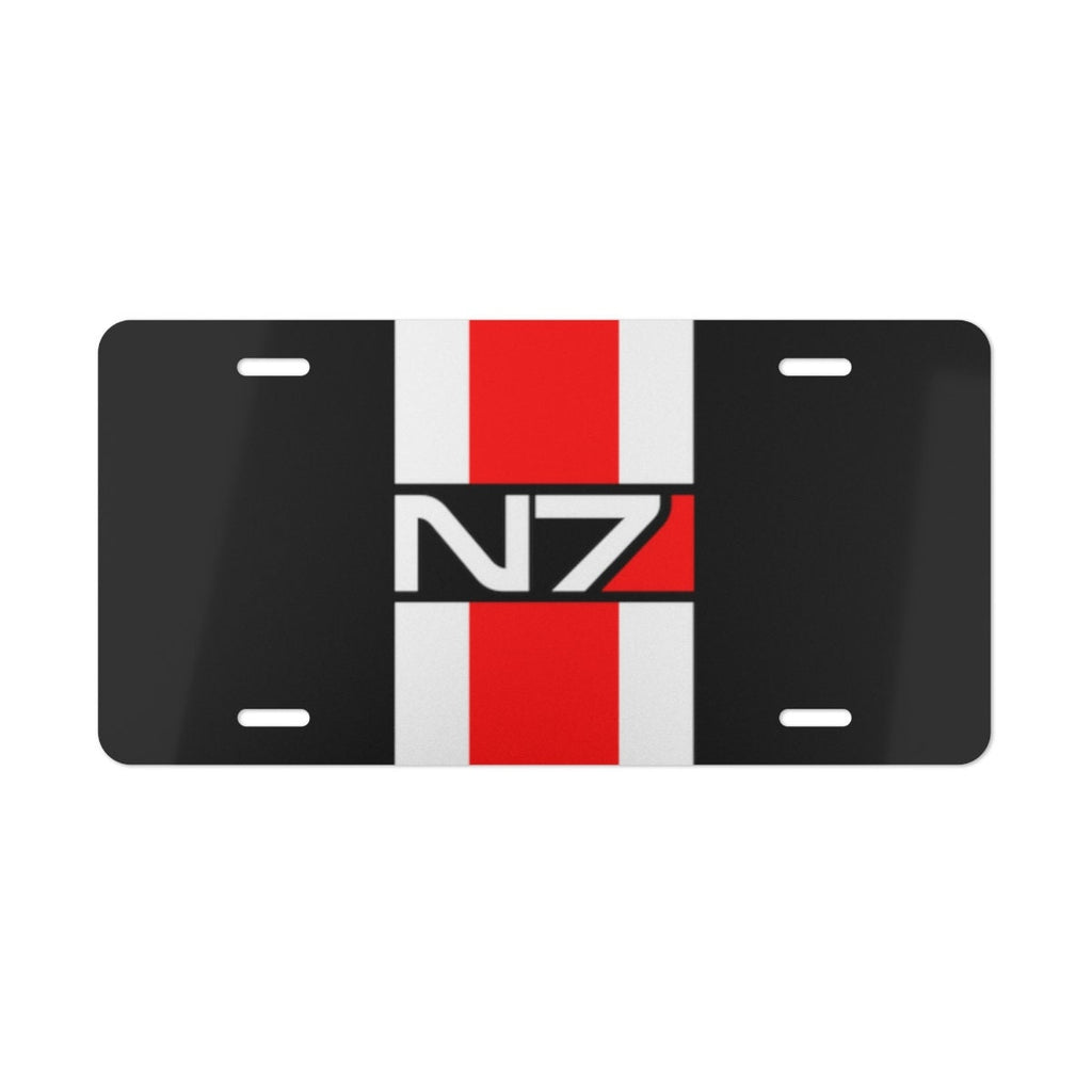 N7 Vanity License Plate