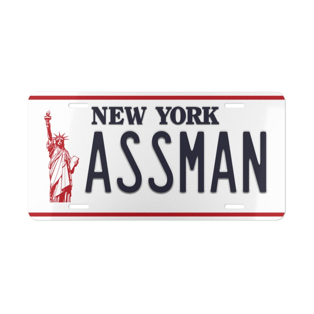 ASSMAN License Plate