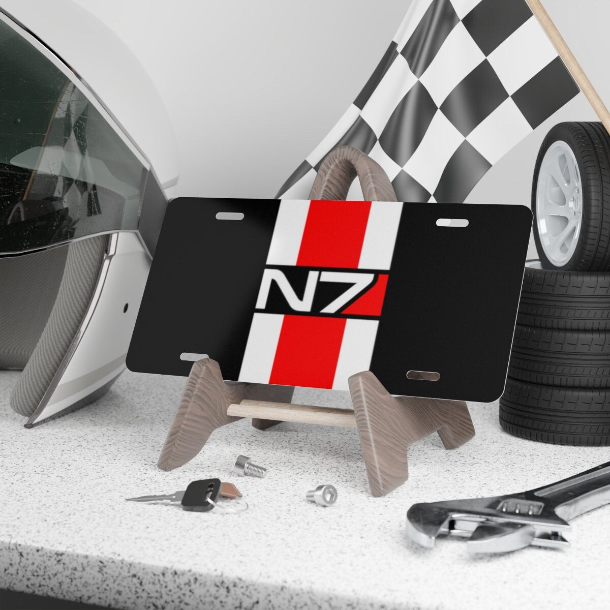 N7 Vanity License Plate