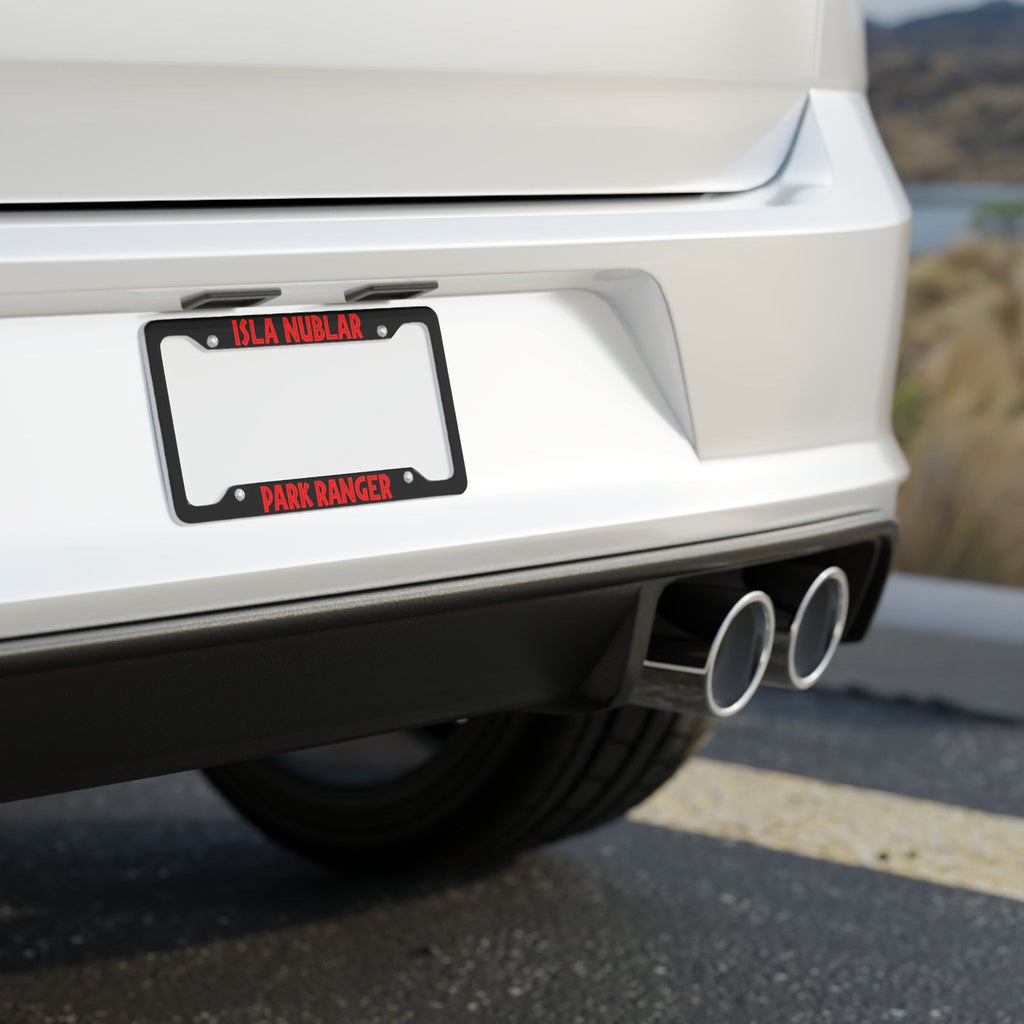 Isla Nublar Park Ranger License Plate Frame
