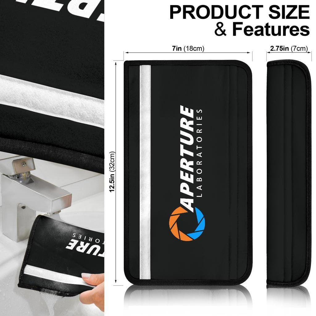 Aperture Labs Seatbelt Covers