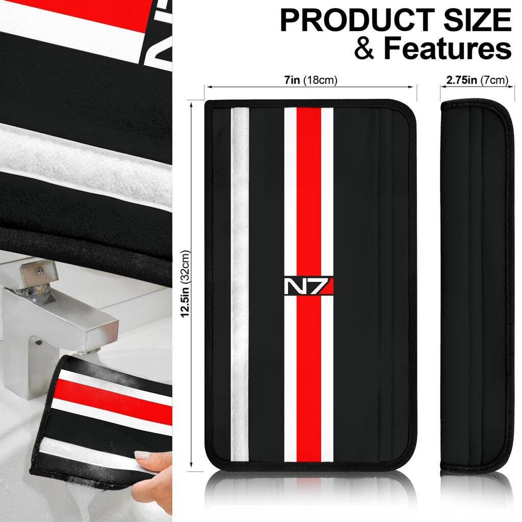 N7 Seatbelt Covers