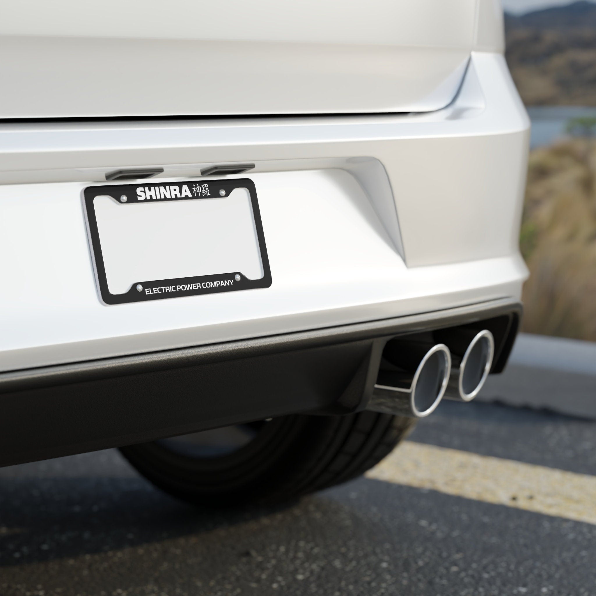 ShinRa Number Plate Frame