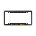 Just Keep Runnin' License Plate Frame