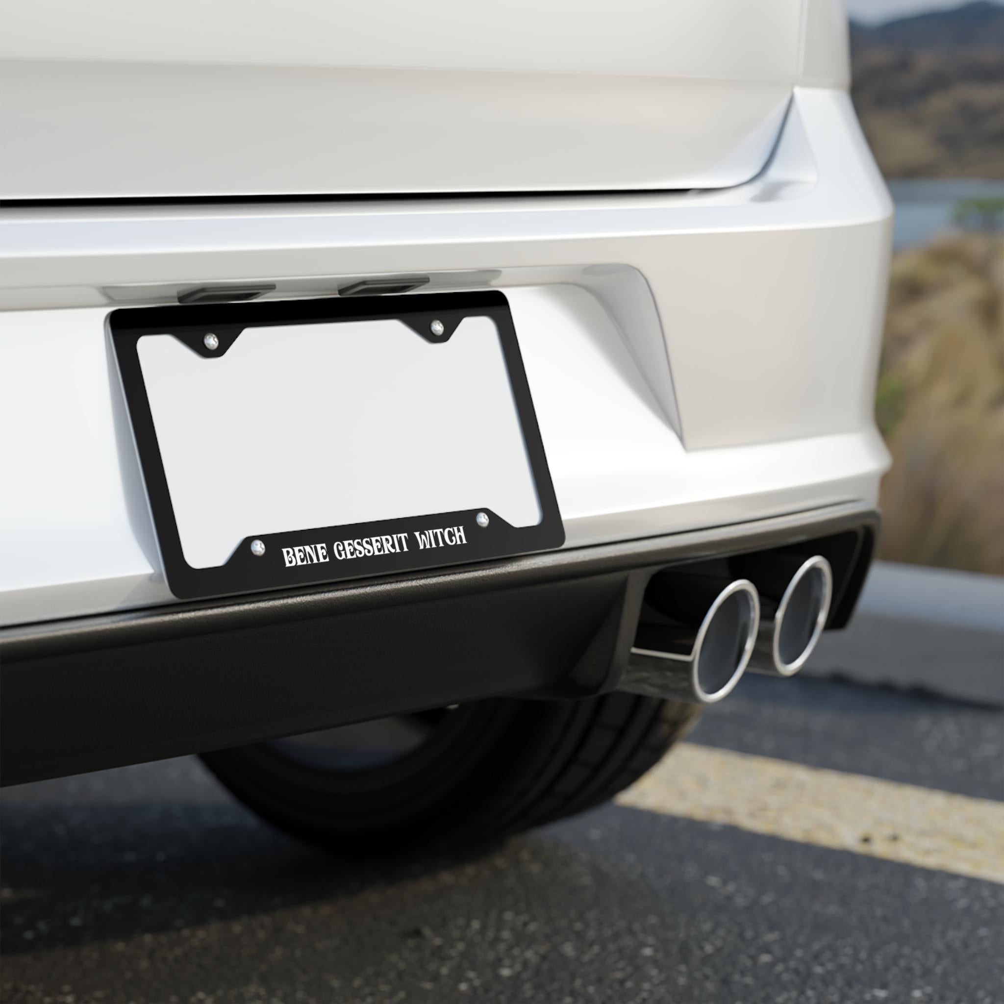 Bene Gesserit Witch License Plate Frame