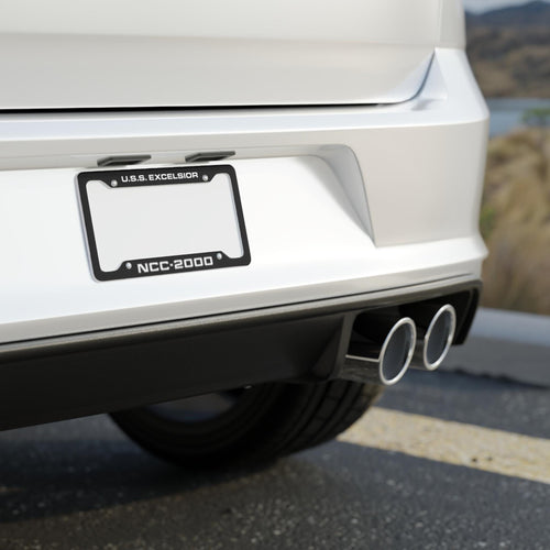 USS Excelsior License Plate Frame