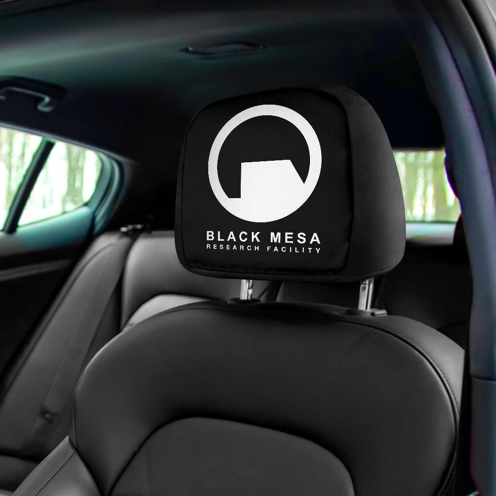 Black Mesa Headrest Covers