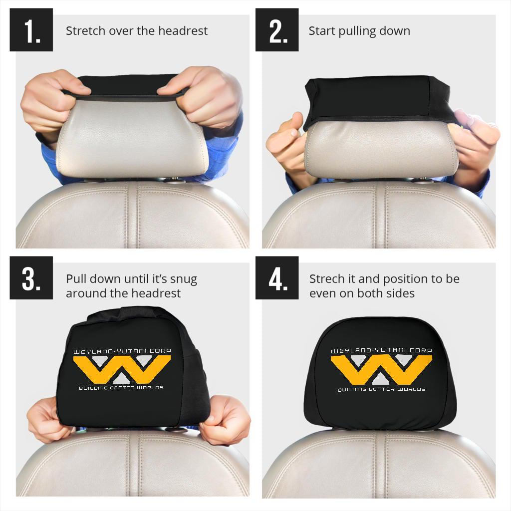 Weyland-Yutani Corporation Headrest Covers