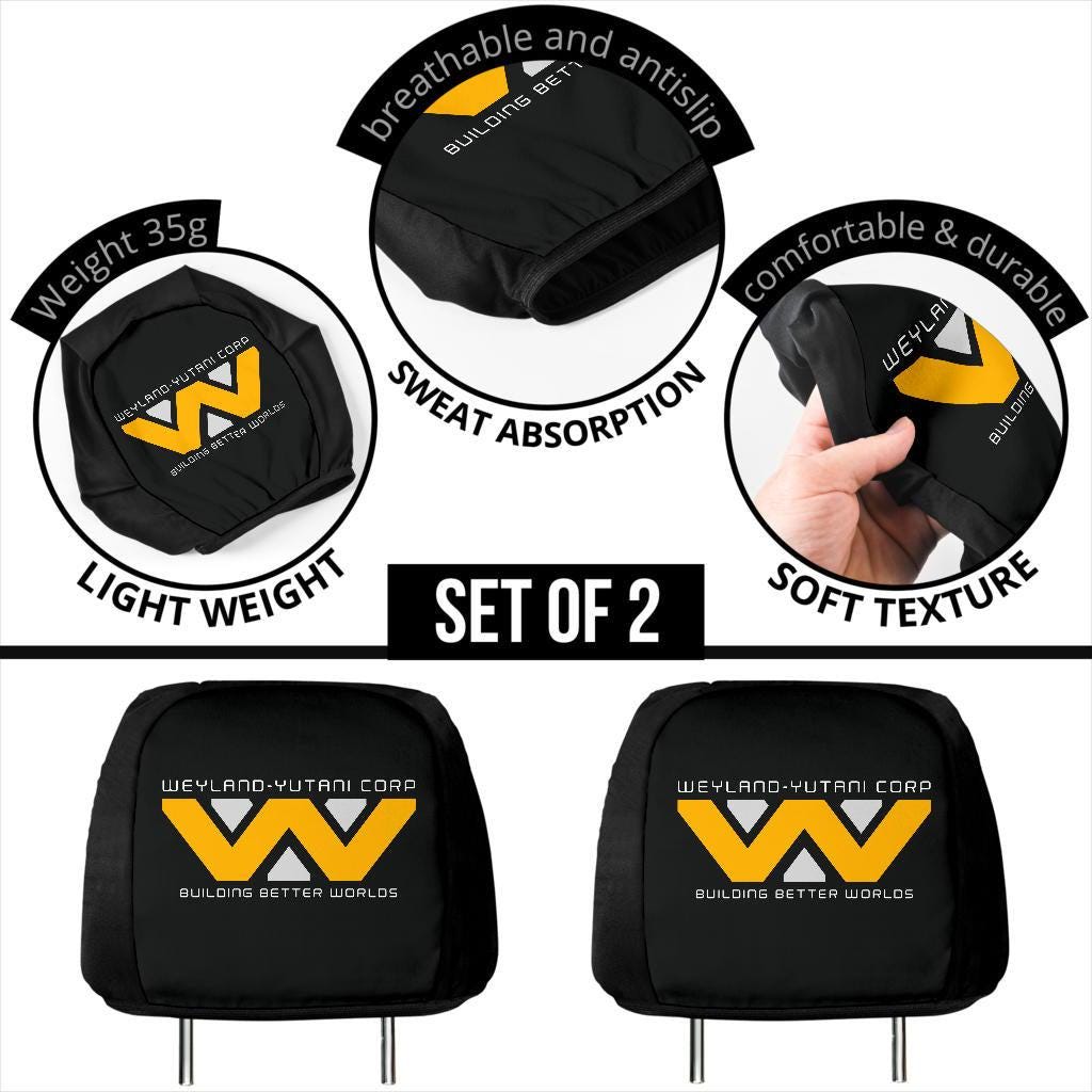 Weyland-Yutani Corporation Headrest Covers