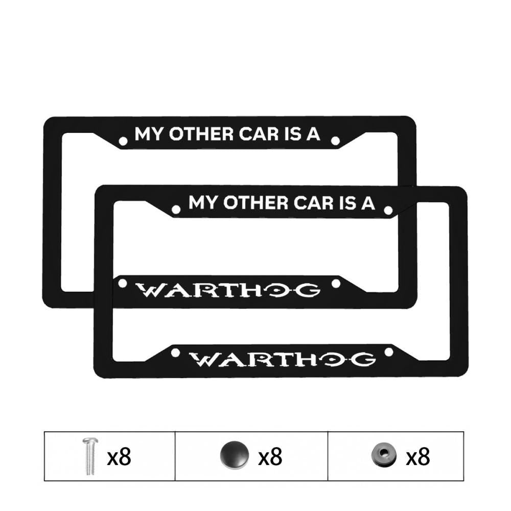 My Other Car Is A Warthog License Plate Frame