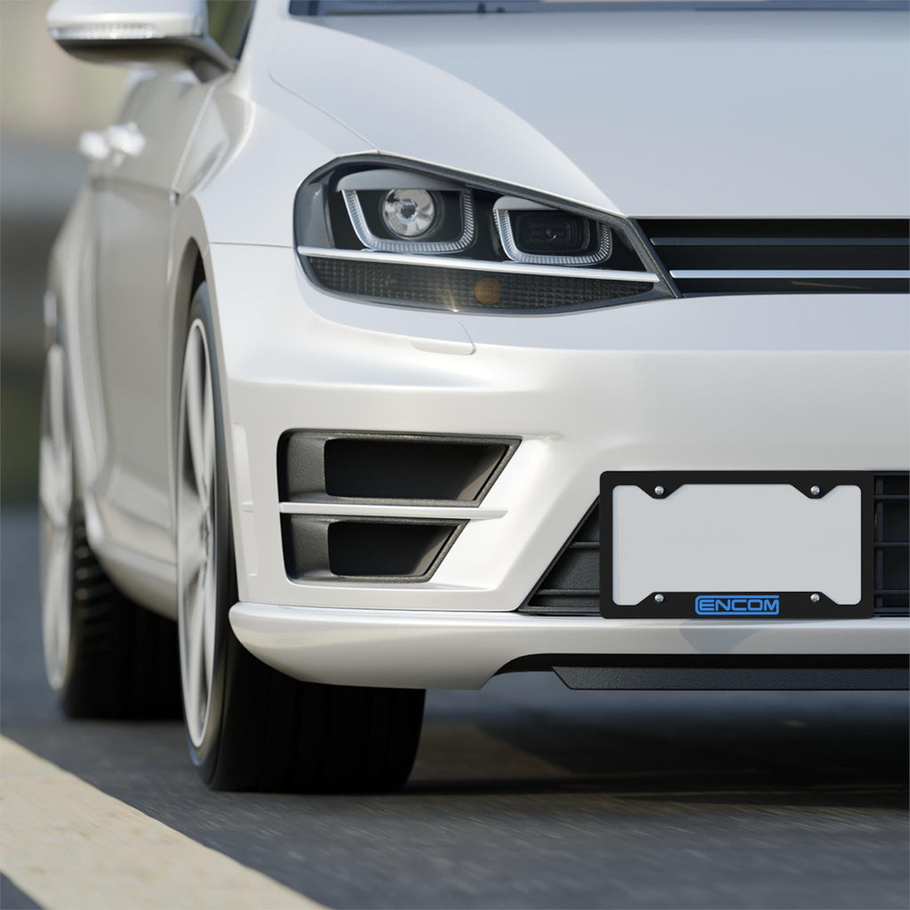 ENCOM License Plate Frame
