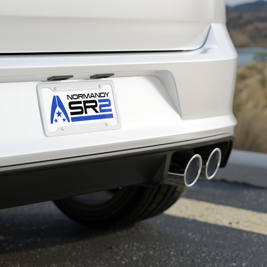 Normandy SR1 - SR2 License Plate