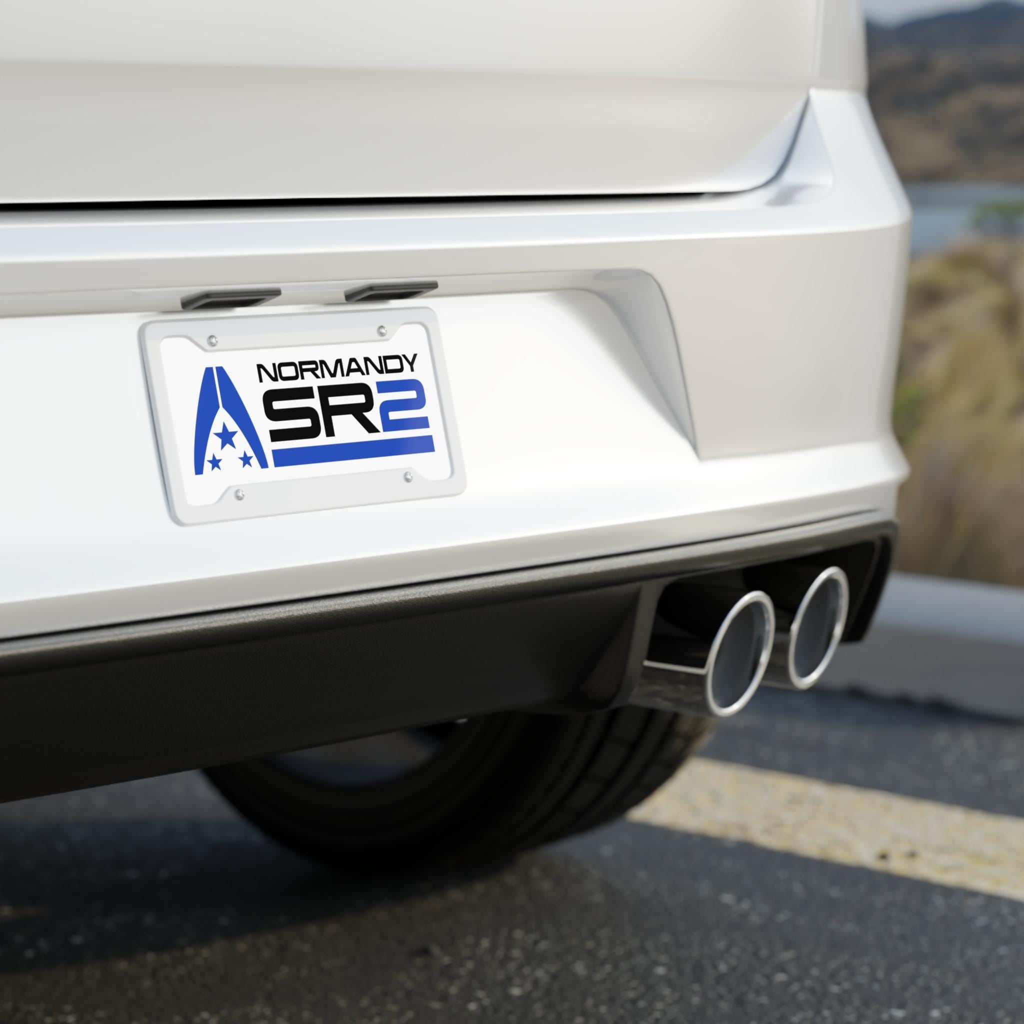 Normandy SR1 - SR2 License Plate