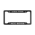 USS Titan License Plate Frame