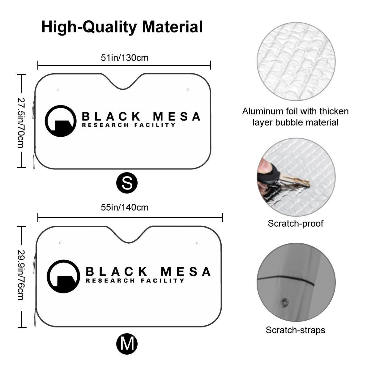 Black Mesa Car Sun Shade