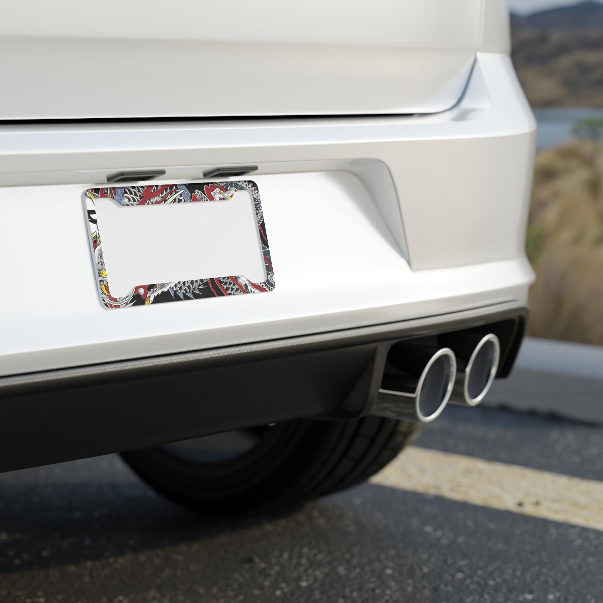 Kiryu Dragon Tattoo License Plate Frame
