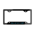 Shall We Play a Game License Plate Frame