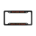 Rip and Tear License Plate Frame