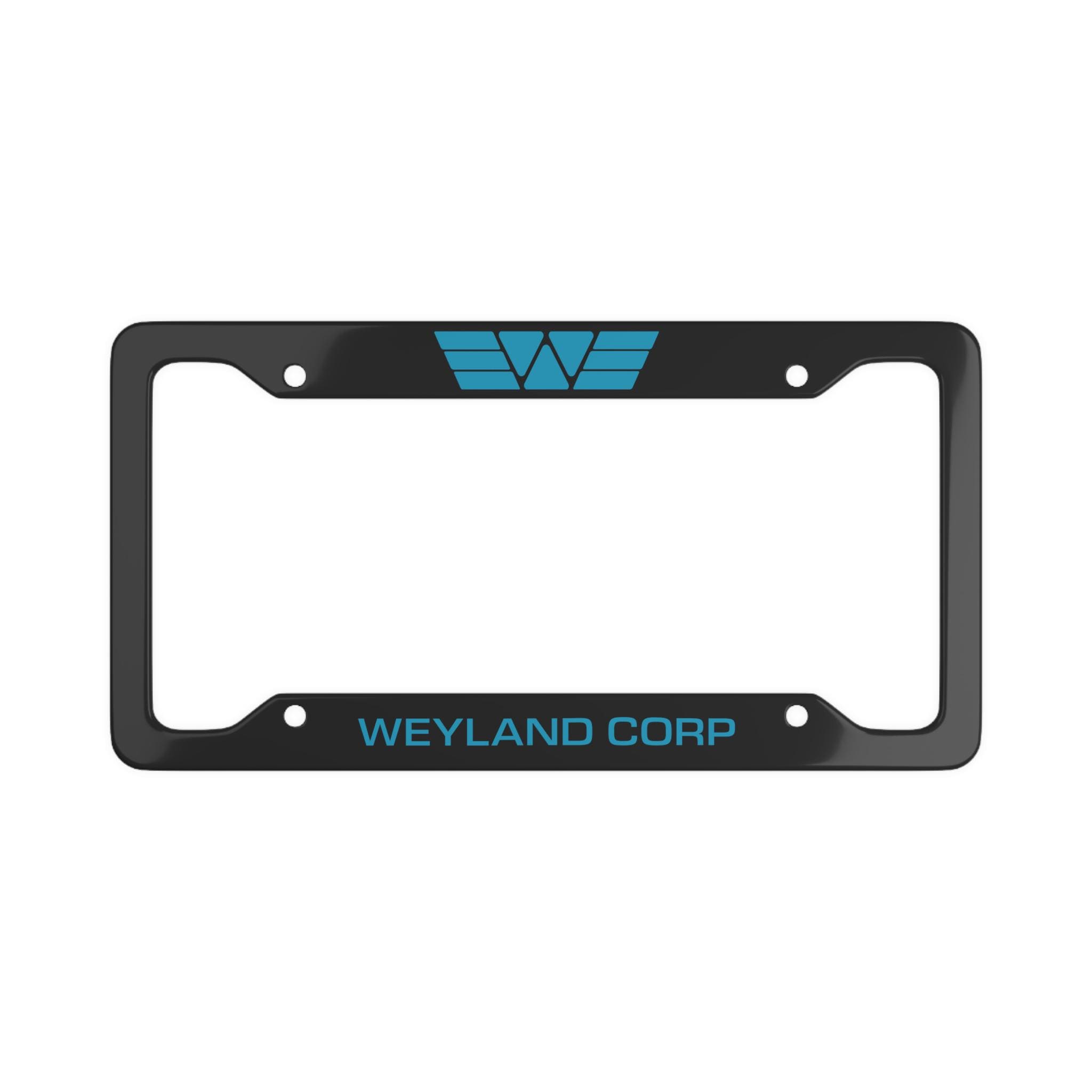 Weyland Corp License Plate Frame