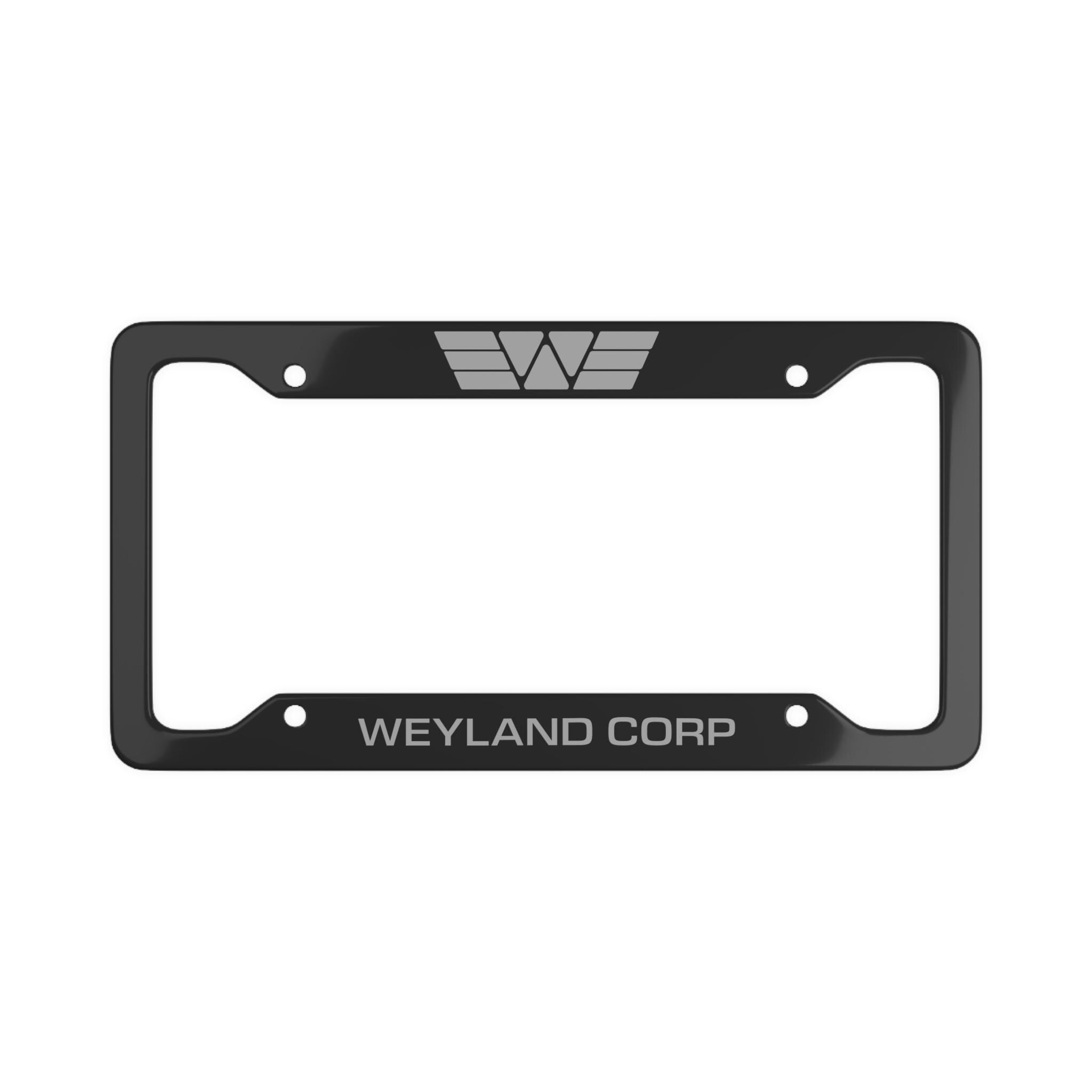 Weyland Corp License Plate Frame