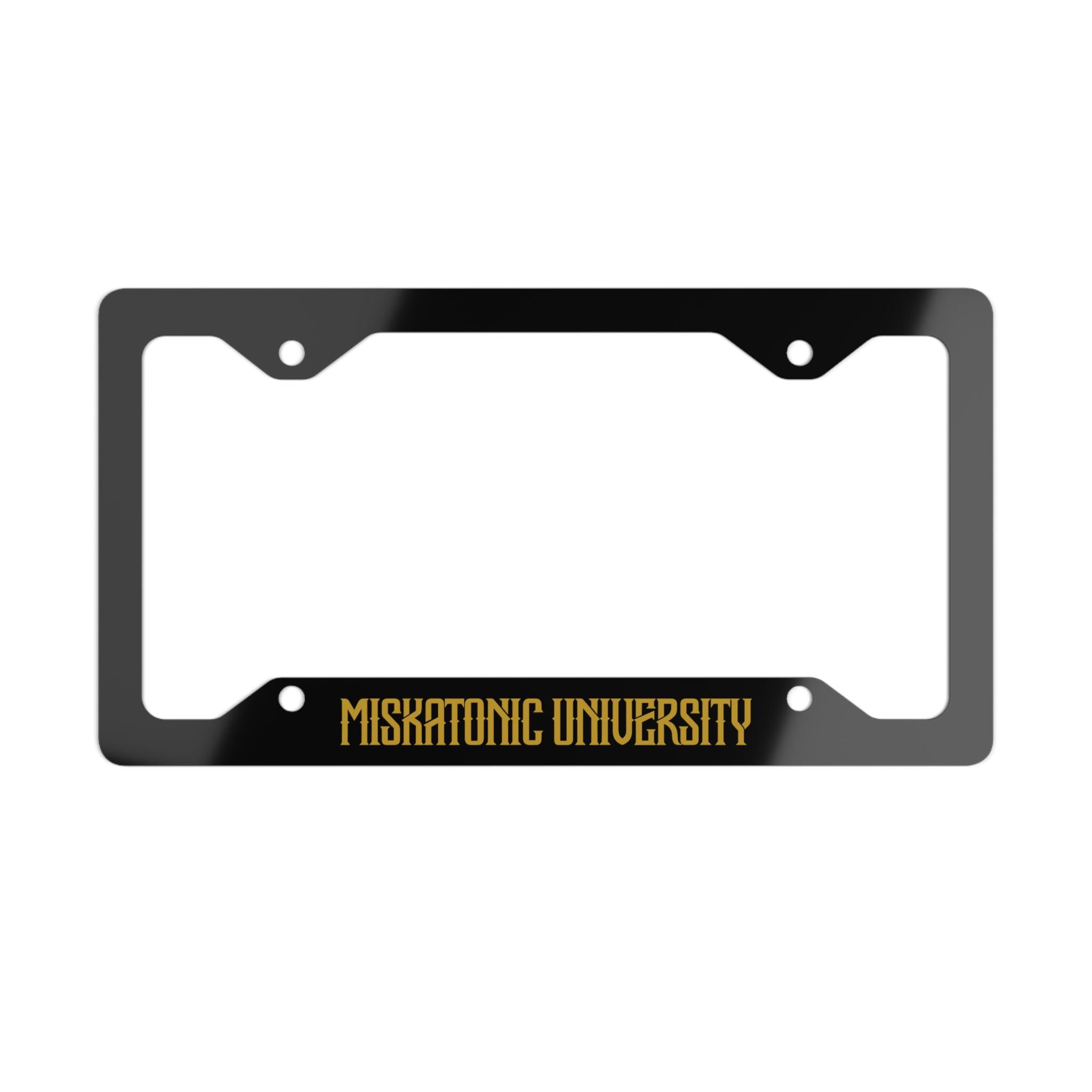 Miskatonic University License Plate Frame