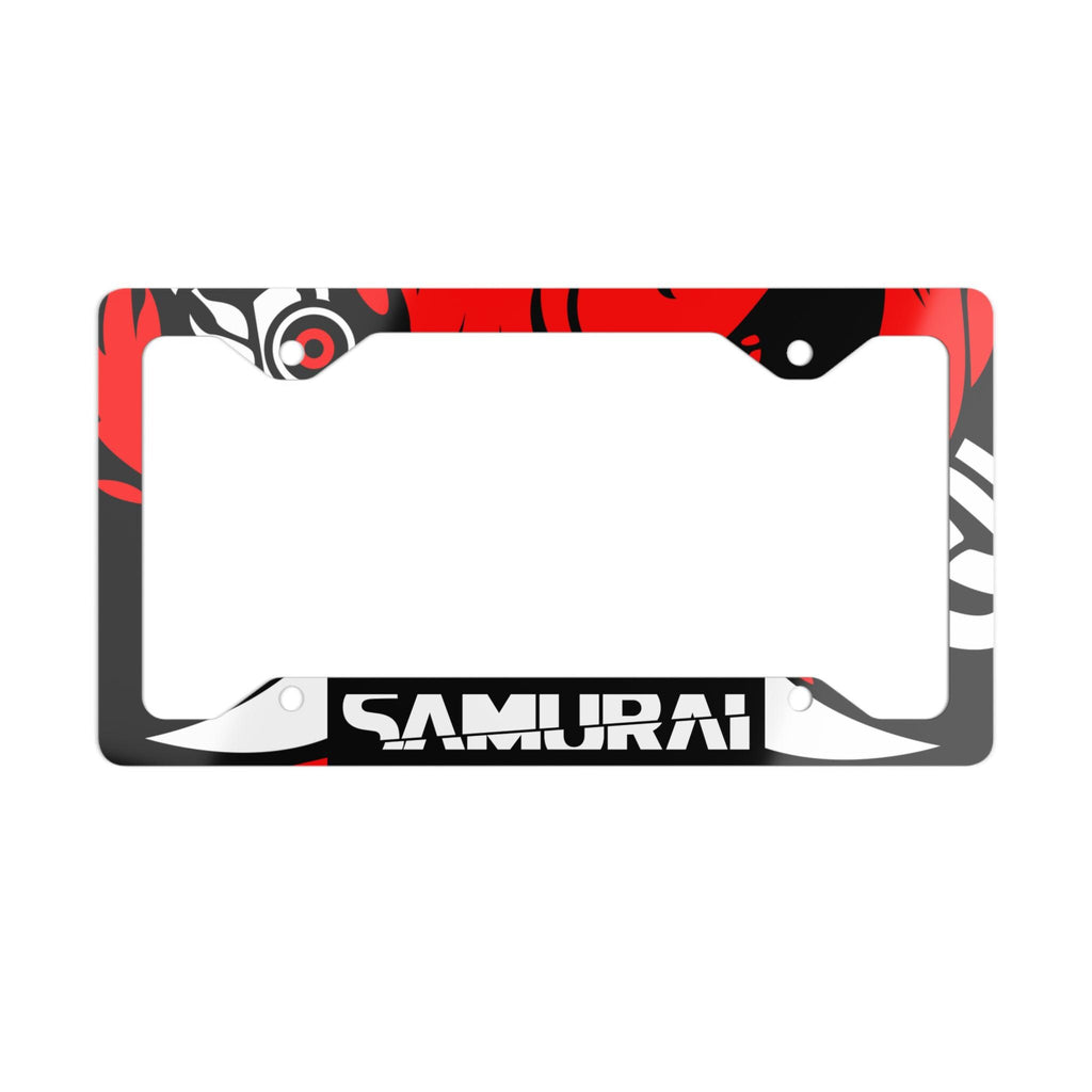 Samurai License Plate Frame