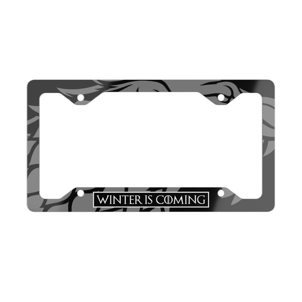 Winter Is Coming License Plate Frame