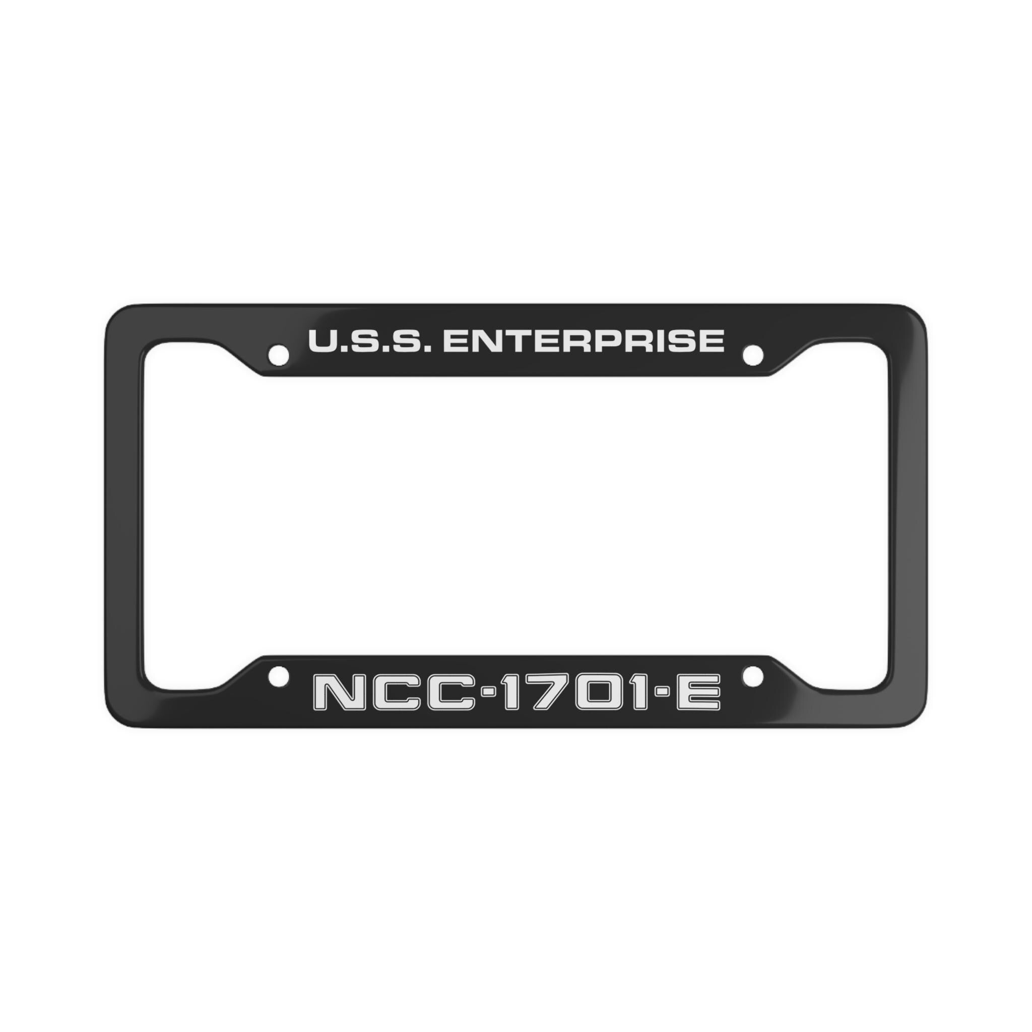 NCC-1701-E License Plate Frame