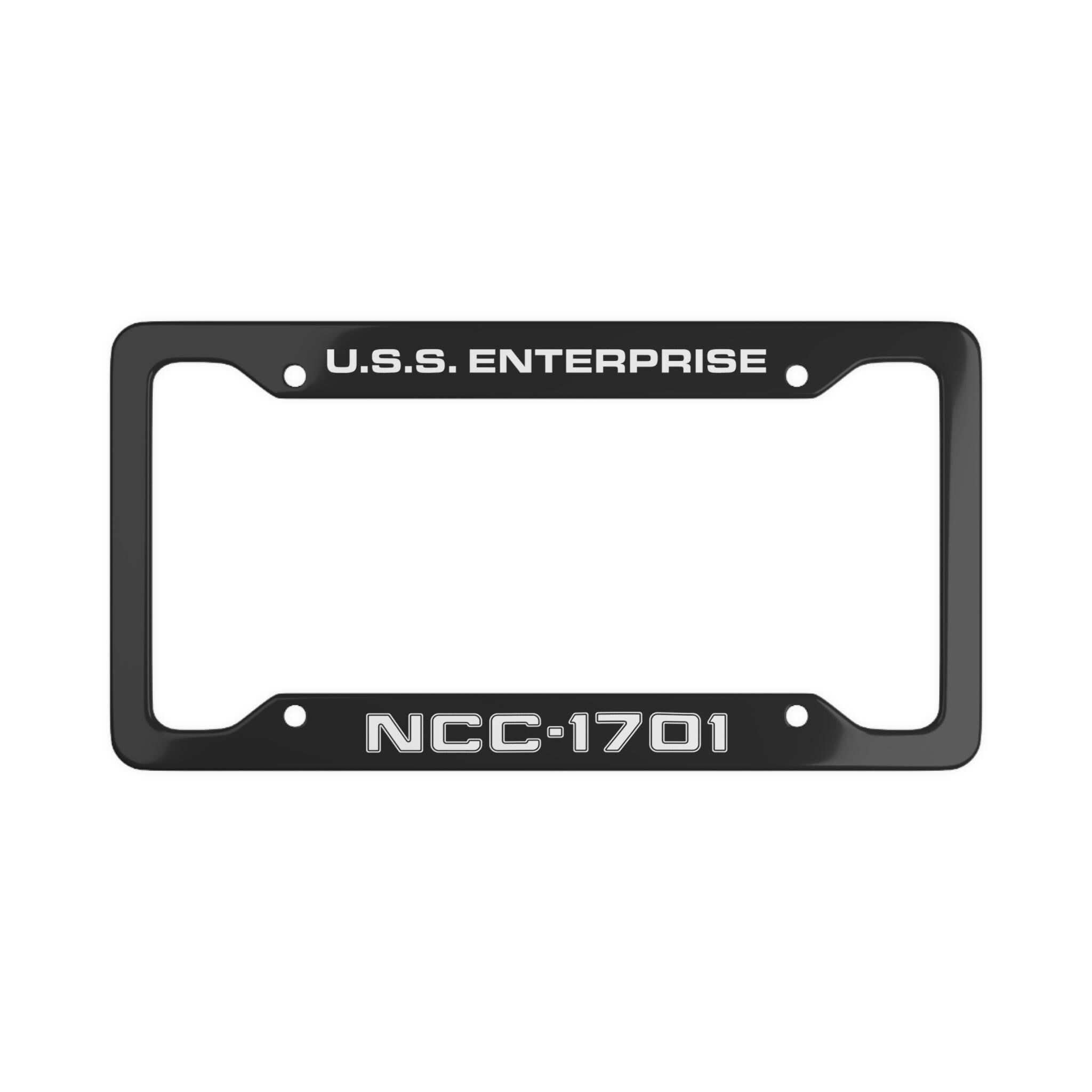 NCC-1701 License Plate Frame