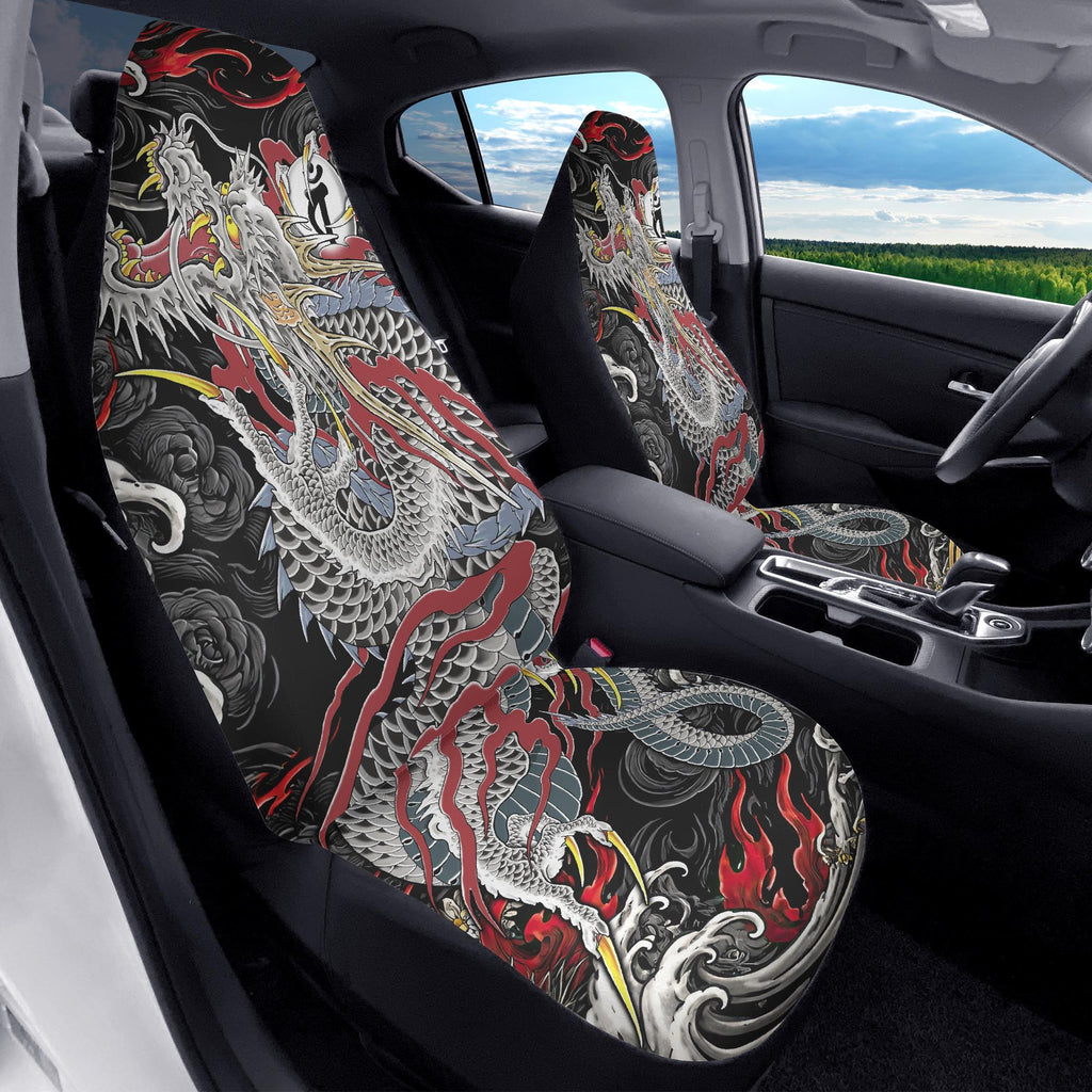 Kiryu Dragon Tattoo Car Seat Covers