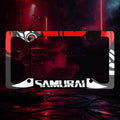 Samurai License Plate Frame